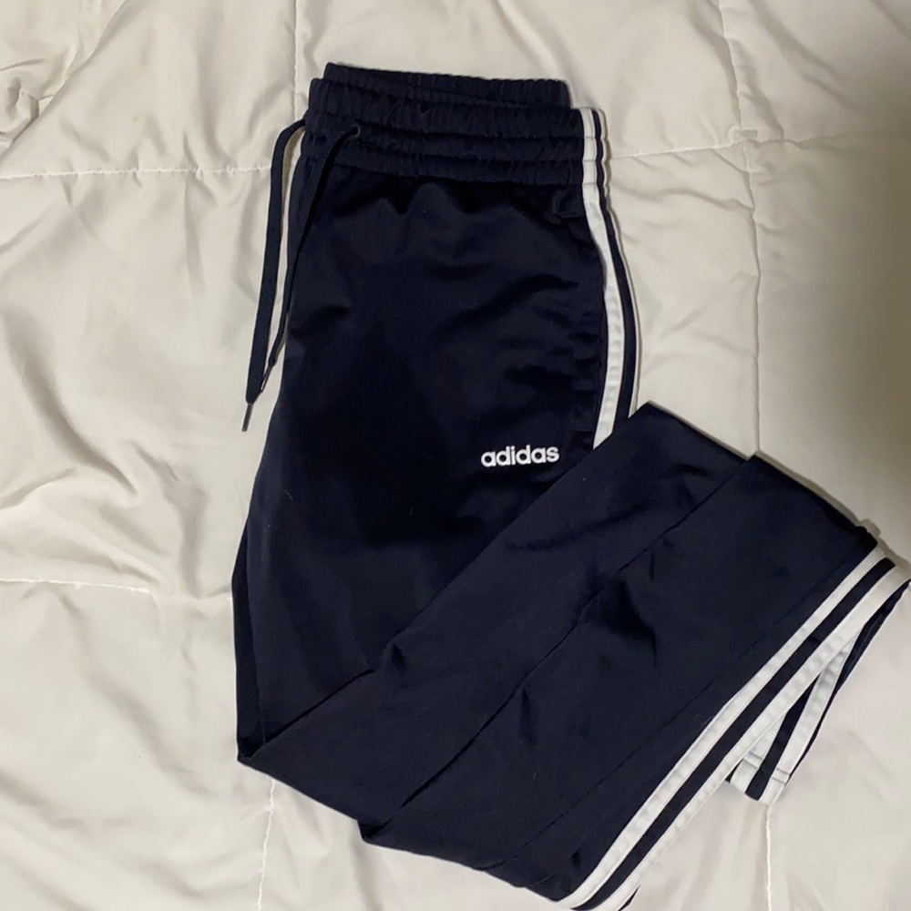 Ankle length Adidas track pants